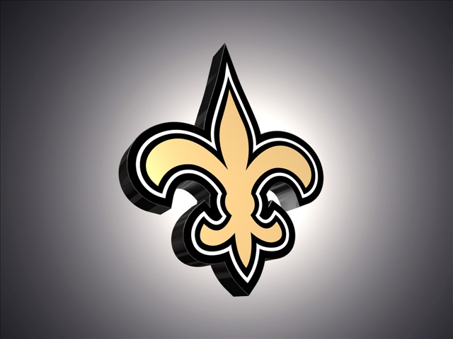 saints 3d logo