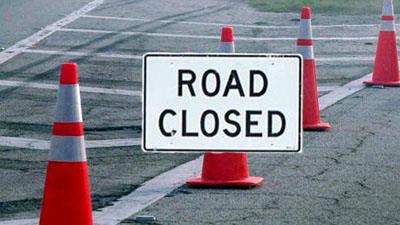 Road Closed Cones-400×225