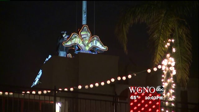 Nothing stops a New Year’s Eve party in New Orleans..