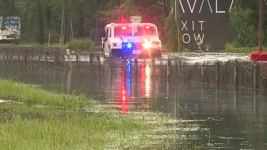 July 20 Northshore floodwaters