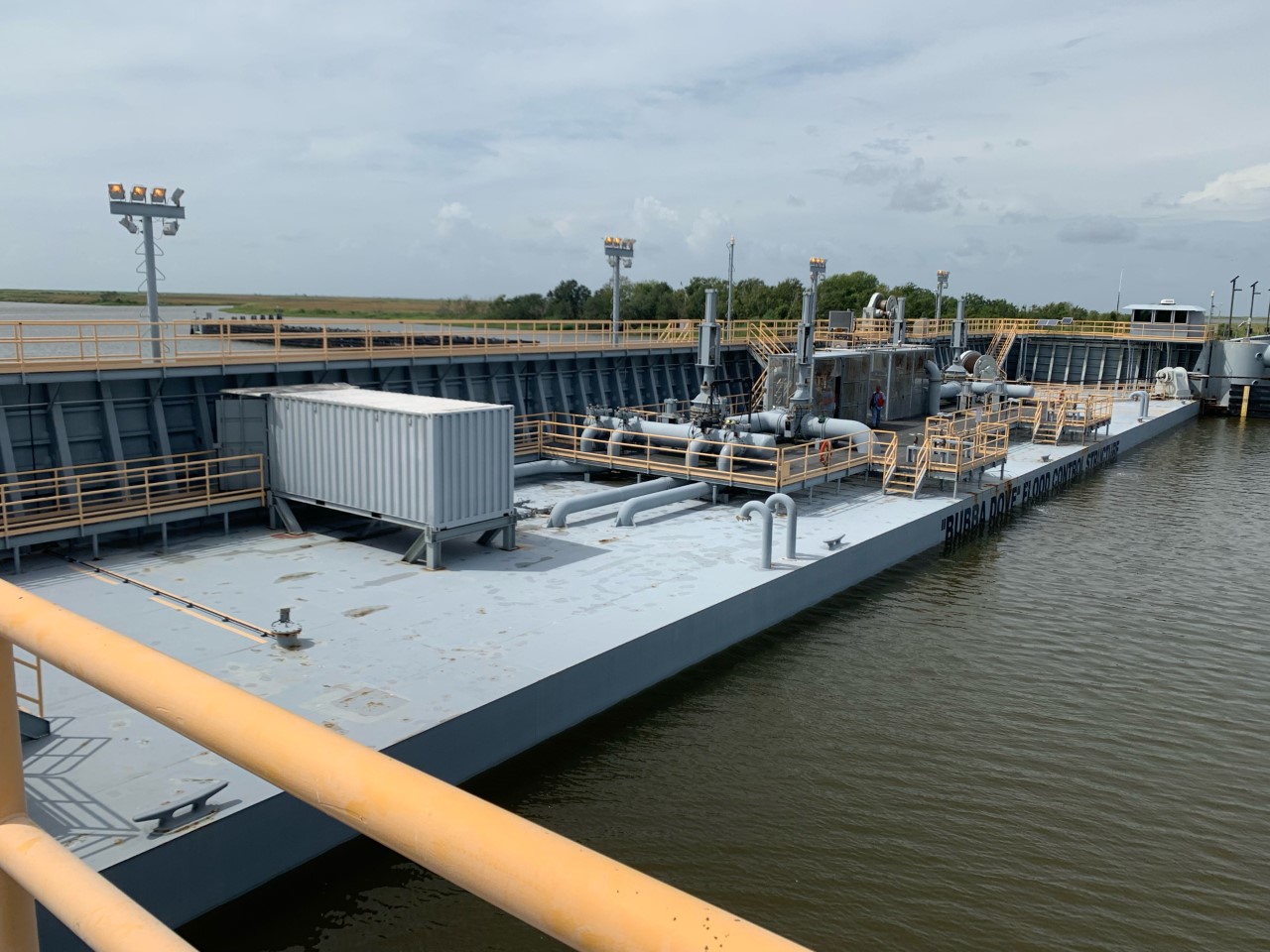 Bubba Dove Floodgate in Terrebonne Parish