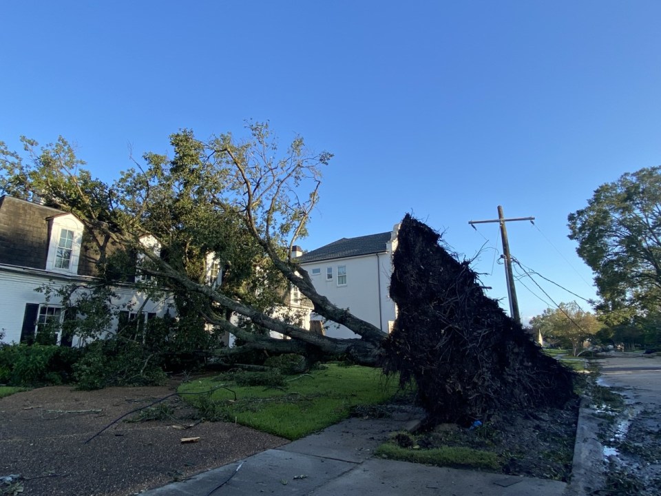 Jefferson parish storm damage