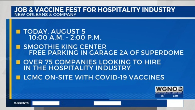 NOLA Job & Vaccine Fest