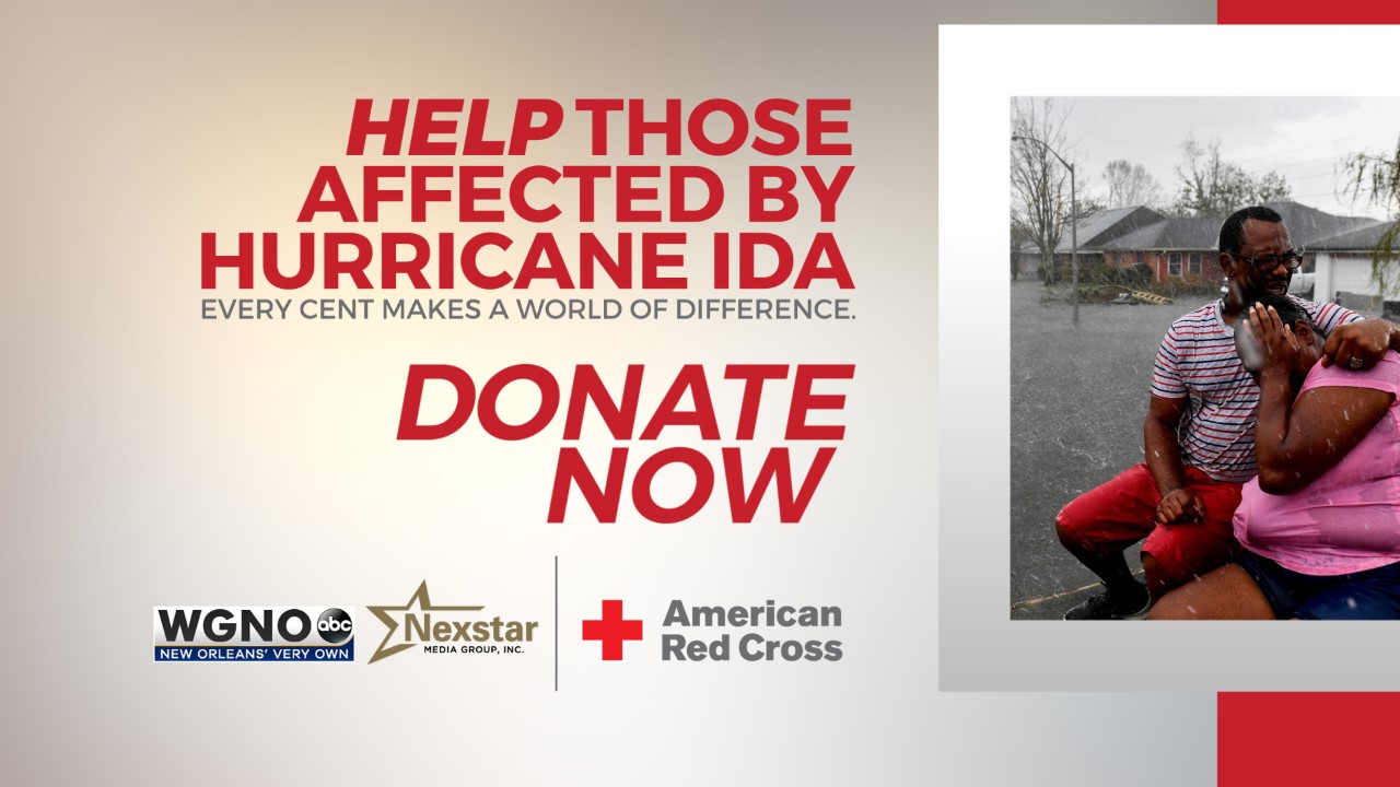 HURRICANE IDA RELIEF- DONATE TO RED CROSS NOW