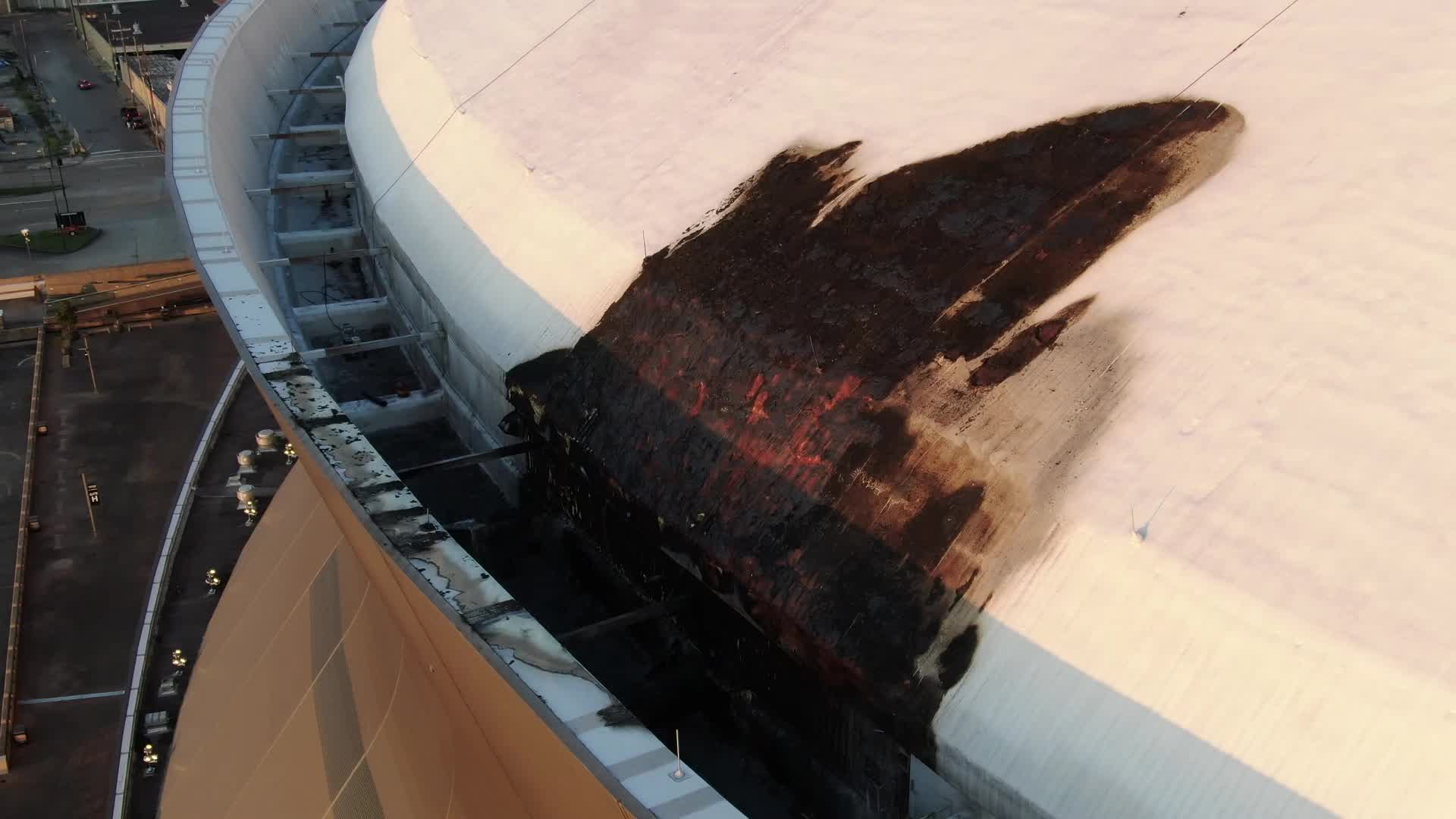 https://digital-staging.wgno.com/news/dynamic-drone-footage-of-damage-done-by-superdome-roof-fire/