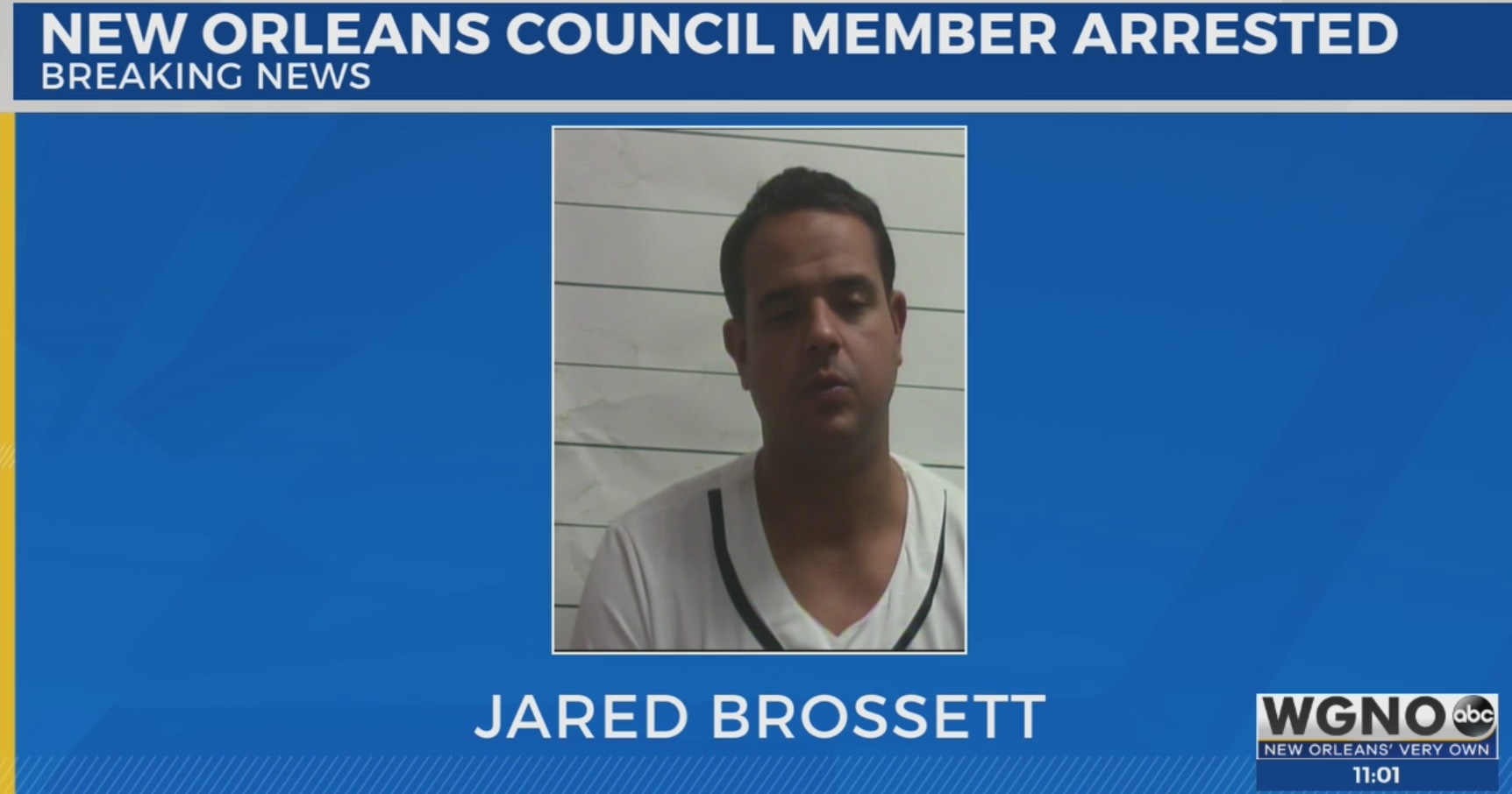 Councilman Jared Brossett arrested