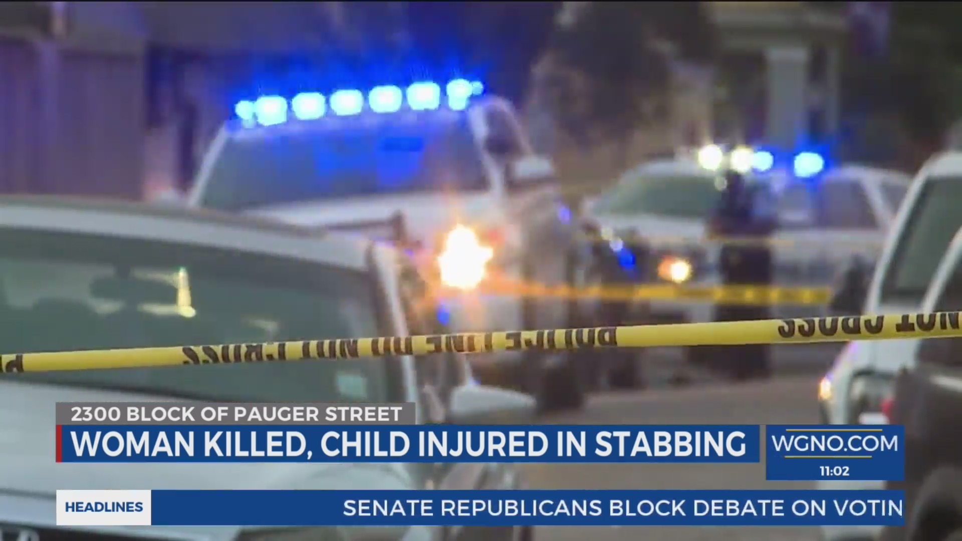 Woman killed and child injured in 7th Ward stabbing