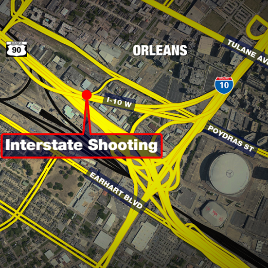 NOLA Interstate shooting