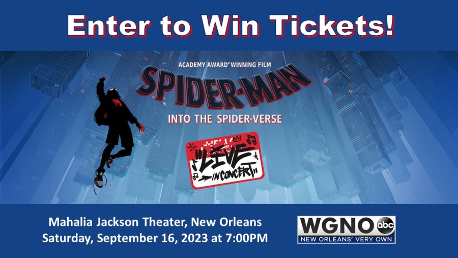 WGNO Spiderman into the Spider-Verse Contest 2023