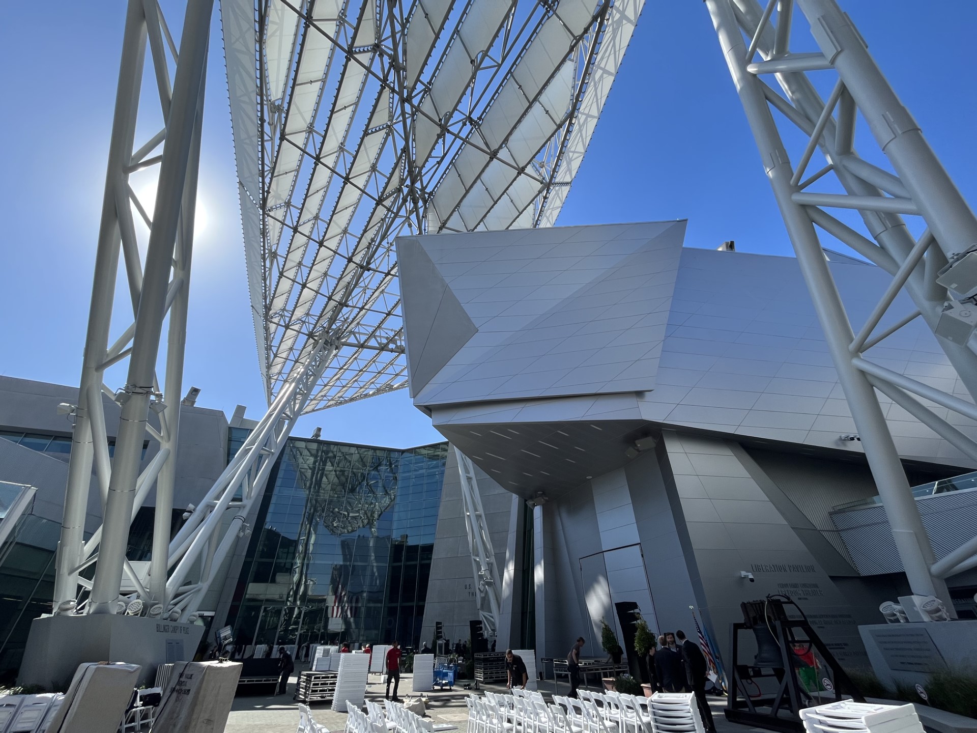 Tom Hanks speaks at opening of National WW2 Museum Liberation Pavilion