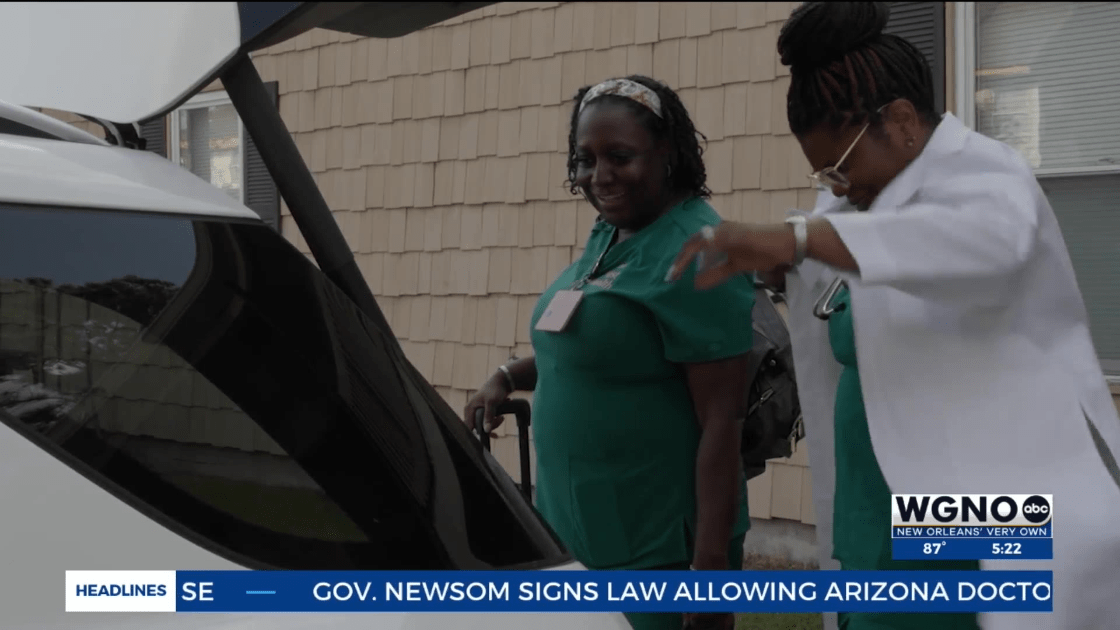 Nest Health nurses (WGNO)