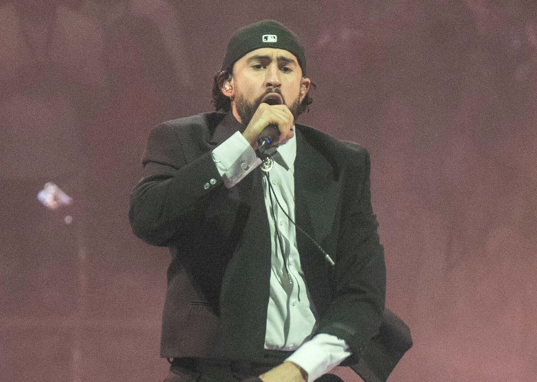 FILE - Bad Bunny performs during “The Most Wanted Tour” at State Farm Arena in Atlanta on May 15, 2024. (Photo by Paul R. Giunta/Invision/AP, File)